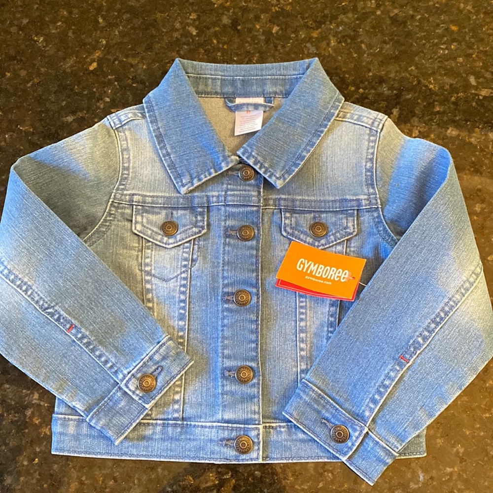 Gymboree Toddler Jean Jacket with Embroidery